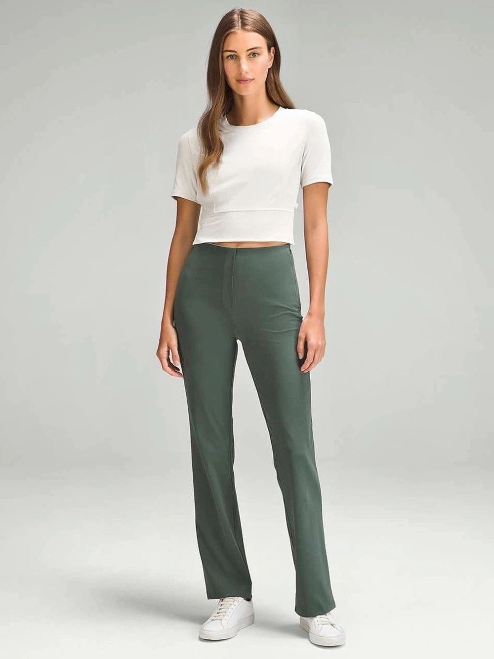 Lululemon Smooth Fit Pull-On High-Rise Pant size 6 Dark Forest